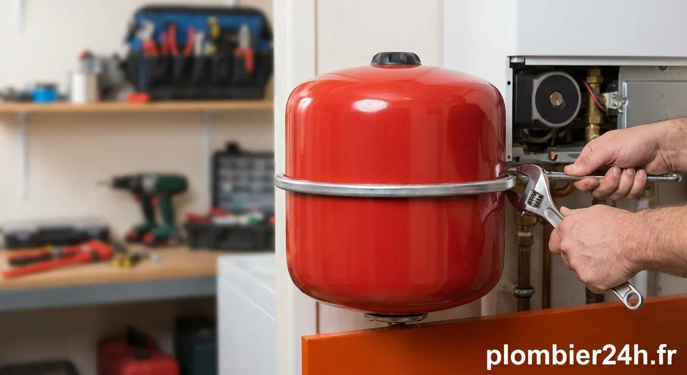 Installation vase expansion sur circuit chauffage